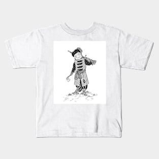 Ivun, chipmunk assasin. Kids T-Shirt